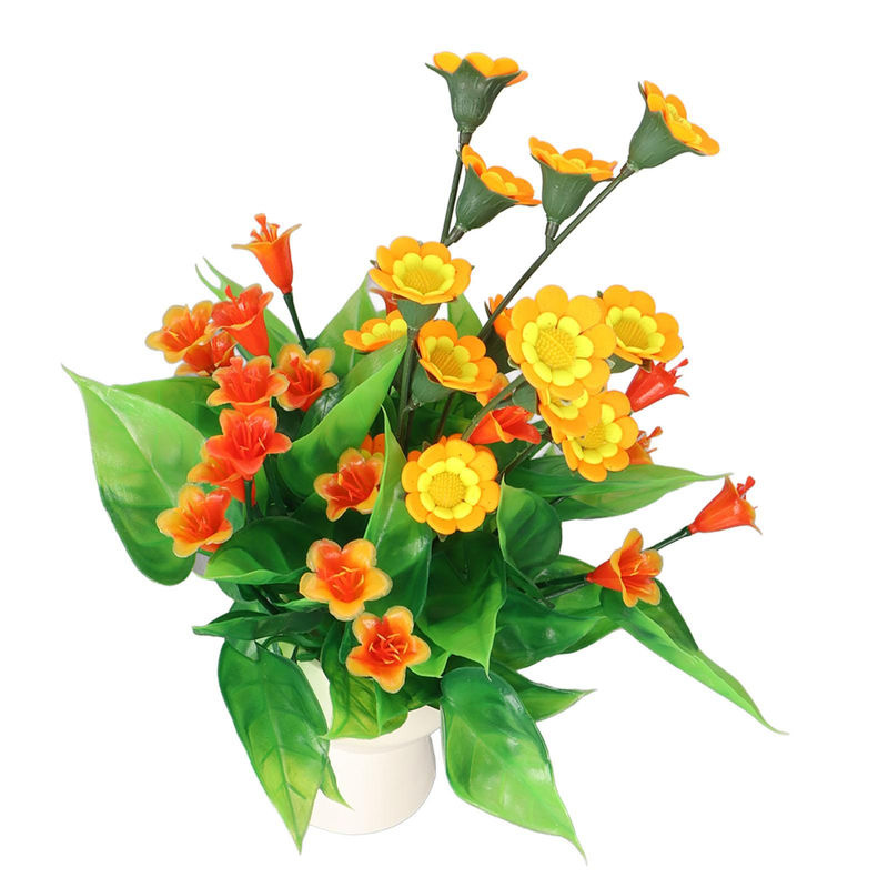 Künstliche Blumen Dekoration für das Aquarium aus Kunstharz und Silikon, mehrfarbiges Landschaftsornament für deinen Fischtank - Bild 4