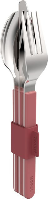 Mepal Besteck-Set SILUETA aus Edelstahl in Silber mit Gabel, Löffel und Tafelmesser - Bild 1