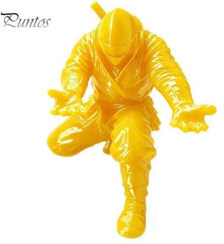 Ninja Stifthalter Home Kits Schreibtisch-Organizer in Gelb, 3D-gedruckter Schreibwaren-Halter mit Höhe: 7 cm - Bild 1