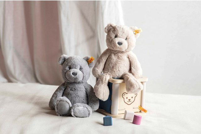 Steiff Soft Cuddly Friends Teddybär Bearzy beige ab Geburt - Bild 1