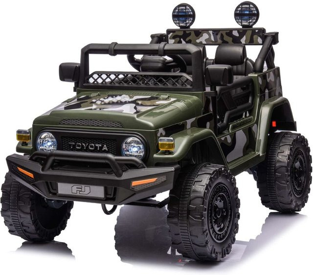 Chipolino Toyota FJ Cruiser Elektroauto SUV mit Musik und LED-Lichtern grün - Bild 1