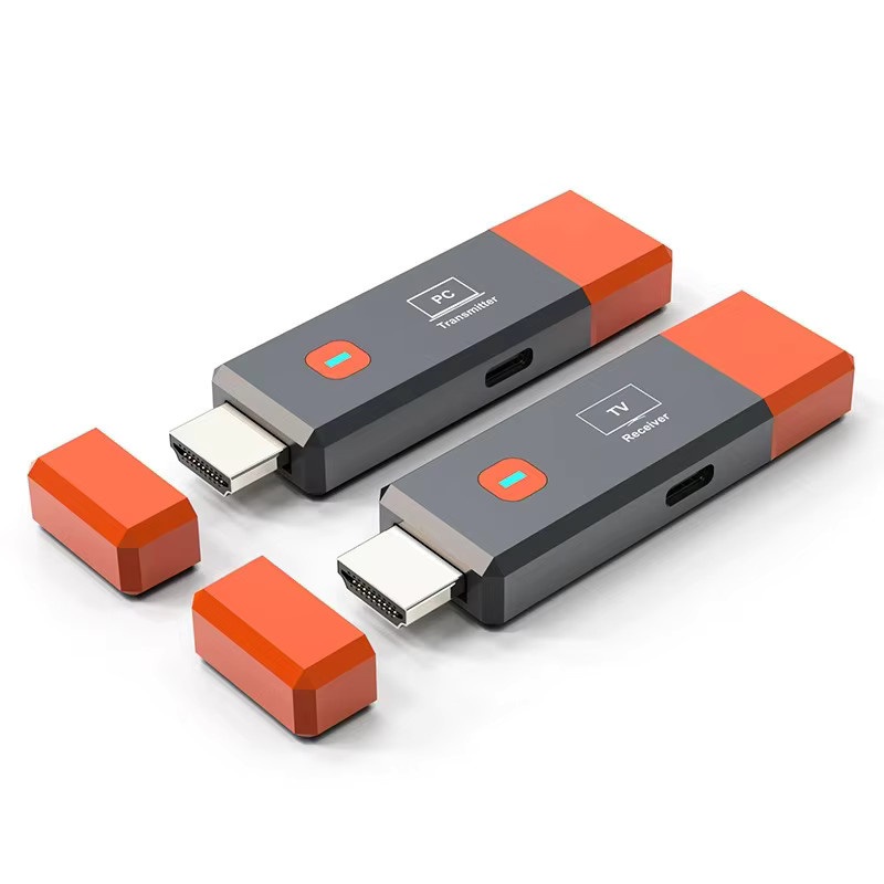 SHOYEE Wireless HDMI Extender Adapter Set für 4K UHD Video Übertragung von Kamera, Laptop oder PC zu Monitor und TV - Bild 5