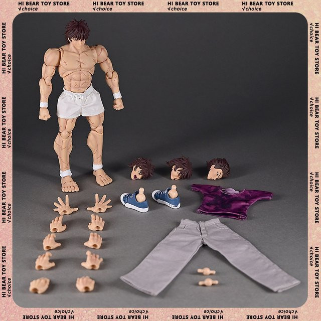 Bandai Baki Hanma Figur, Bewegliches Modell, 1/12, ab 14 Jahren - Bild 1