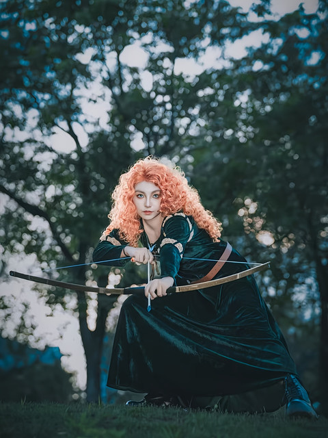 Brave Legend Prinzessin Melinda, Prinzessin Kleid, Grün, Textil - Bild 1