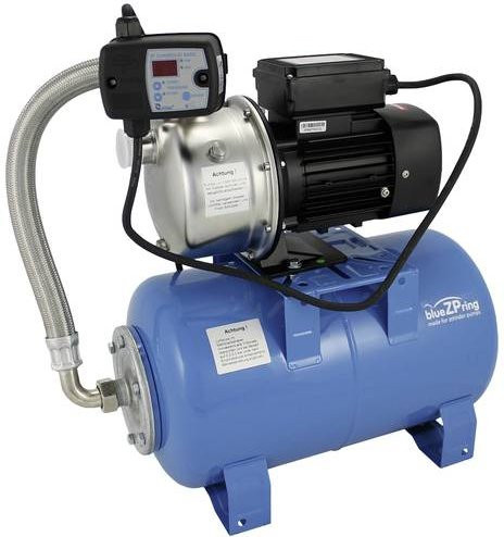 Zehnder Pumpen HWW Garden 1000 / ZPC01B Hauswasserwerk in Blau mit 3,6 m³/h Förderleistung und 230V Anschluss - Bild 1