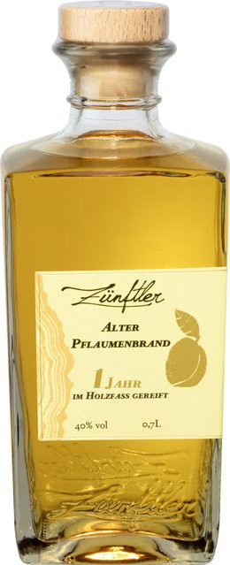 Zünftler Alter Pflaumenbrand 0,7 l - Bild 1