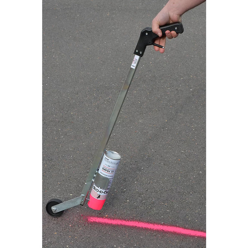 A.M.P.E.R.E. TRIG-A-CAP Easymarker Markierstock in Silber - Bild 3