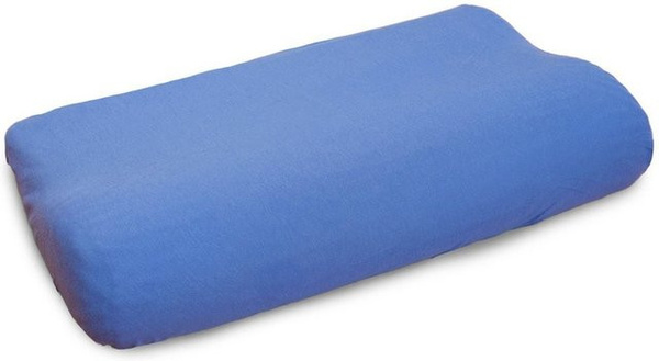 TEMPUR Jersey-Bezug in Blau aus 100 % Baumwolle für Shape, Original, ErgoPlus und ONE Kissen