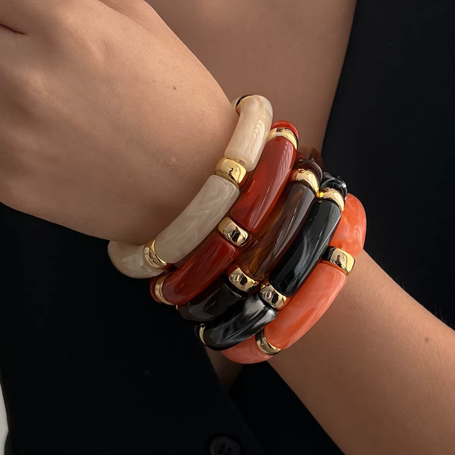 PuRui Armband, Kunststoff, Bunt, Damen, Vintage - Bild 3
