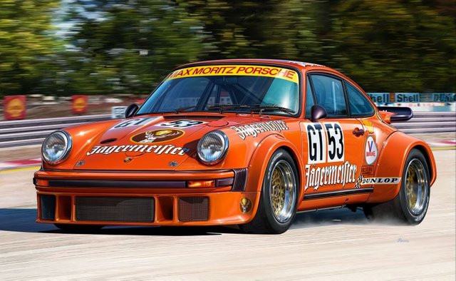 Revell Porsche 934 RSR Jägermeister, Modellbau, 1:24, ab 10 Jahren - Bild 1