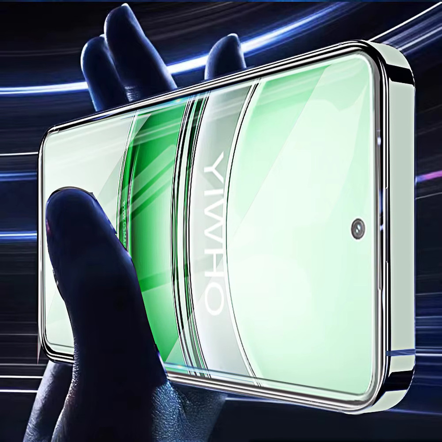 4er-Pack Displayschutzfolie aus gehärtetem Glas für Realme C73 C75 C71 C75x C67 C65 C63 C61 C55 C53 C51 4G 5G in Transparent mit vollständiger Abdeckung - Bild 4
