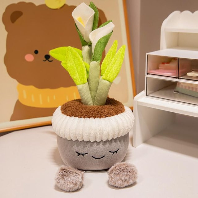 Yiran toy Topfpflanzen Plüschtiere, Blumen, ab 14 Jahren - Bild 1