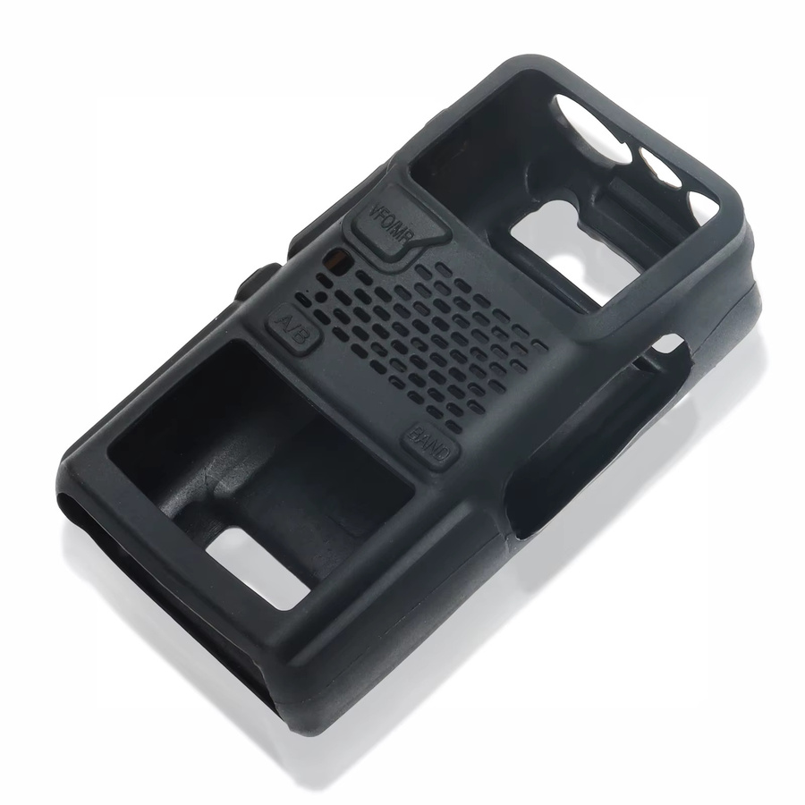 Baofeng UV-5RH PRO MAX Schutzhülle aus Gummi in Schwarz für UV-5RM AR-5RM UV 5RM 5RH Funkgeräte - Bild 5