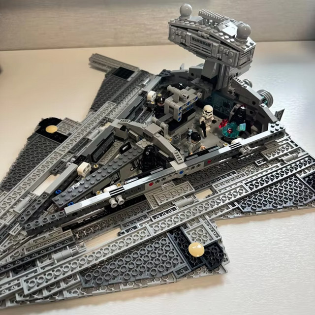 Hot Toys Star Wars Interstellar Conflict Imperialer Sternenzerstörer, Baustein-Modell, 1555 Teile, ab 14 Jahre - Bild 1