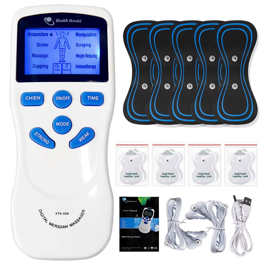 Raiuleko Elektrischer TENS EMS Muskelstimulator, Unisex, Körper - Bild 2