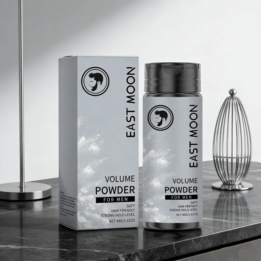 East moon Haarstyling-Puder für Herren, Mattierend, für fettiges Haar - Bild 3