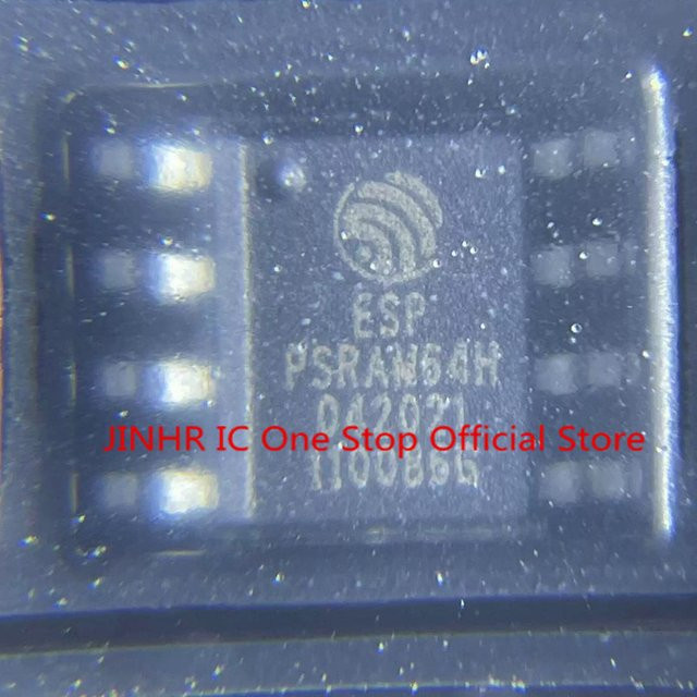 5er-Set ESP-PSRAM64H PSRAM64 Modul in Schwarz - Bild 1