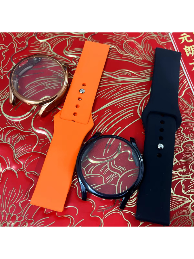 yunfook Uhrenarmband Silikon, Samsung Galaxy Watch 6/5/4, Unisex - Bild 3