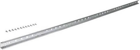 Hager Hutschiene UZ06B4 aus Stahl in Silber, Länge: 1496 mm - Bild 1