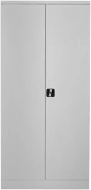 PROREGAL Stahlschrank Bee mit 4 Fachböden und Schließsystem in Weiß, H x B x T: 195 x 92 x 42 cm - Bild 1