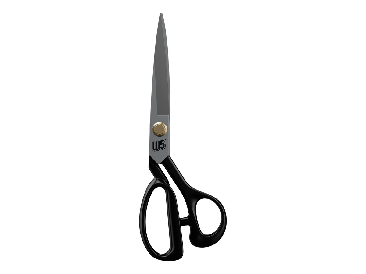 W5 Schneiderschere und Fadenschneider Set aus Carbonstahl in Schwarz, Breite: 25,4 cm - Bild 2