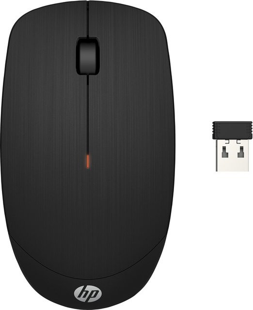 HP X200 Wi-Fi Maus in Schwarz - Bild 1