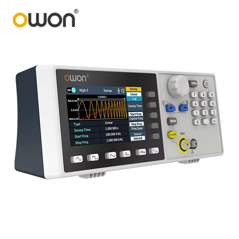 OWON DGE1030/DGE1060 Mini-Wellenformgenerator mit 14-Bit, 30/60 MHz, 8K Arb und AM-, FM-, PM- sowie FSK-Modulation sowie SCPI-Unterstützung - Bild 2