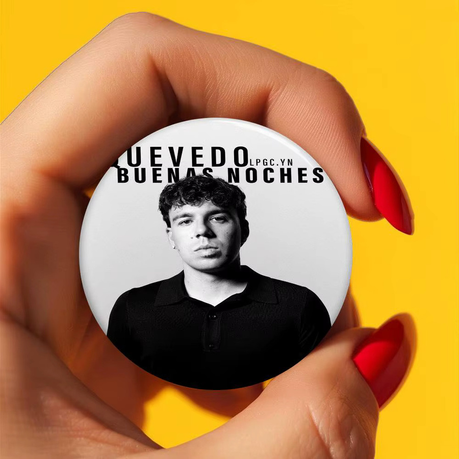Brosche Rapper Quevedo Anime Button Pin, Cartoon Abzeichen - Bild 5