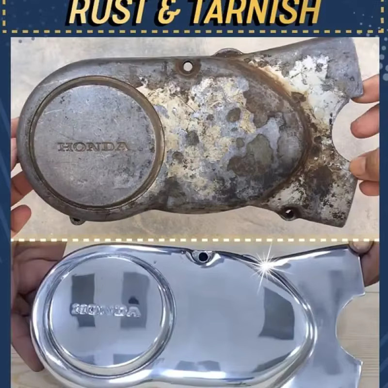Edelstahl Polierpaste zur Rostentfernung und Metallpolitur für Messer, Uhren und Edelstahl mit 75 ml Inhalt - Bild 4