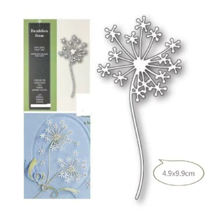Metall Stanzform Blumenbaum Wolke für Scrapbooking und Papierhandwerk als Schneidwerkzeug und Prägeschablone - Bild 3