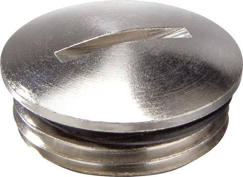 Wiska EMVS-ORD 50 Verschlussschraube schlagfest M50 aus Metall in Silber, 25 Stück - Bild 1