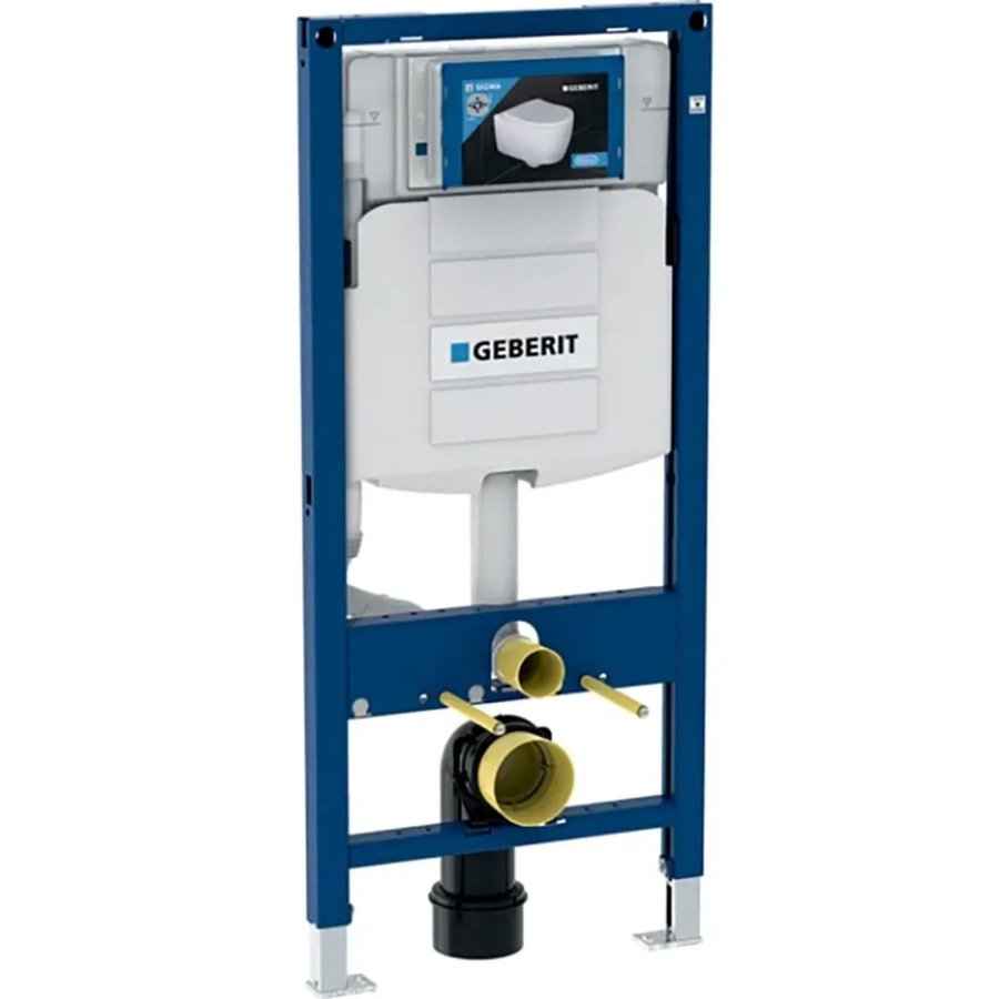 Geberit Duofix Vorwandelement für Wand-WC inklusive Unterputz-Spülkasten, Höhe: 112 cm, Tiefe: 12 cm - Bild 2