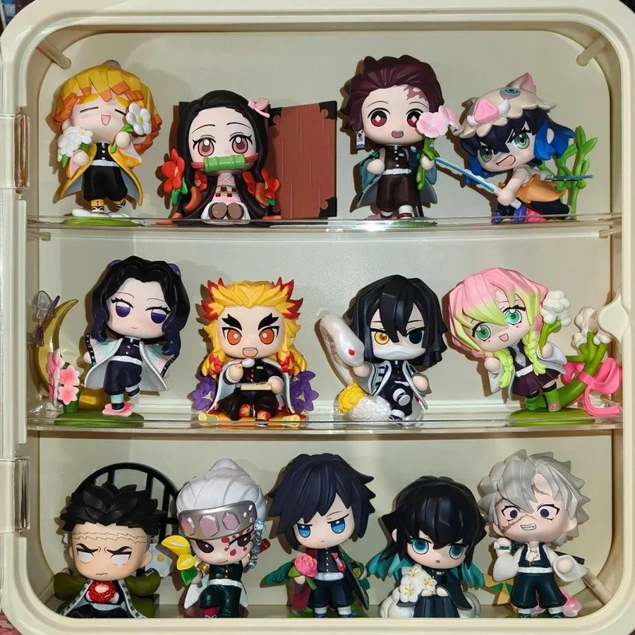 Yiran toy 1 Demon Slayer Kimetsu no Yaiba Q Version Figur Blind Box Set - Bild 3