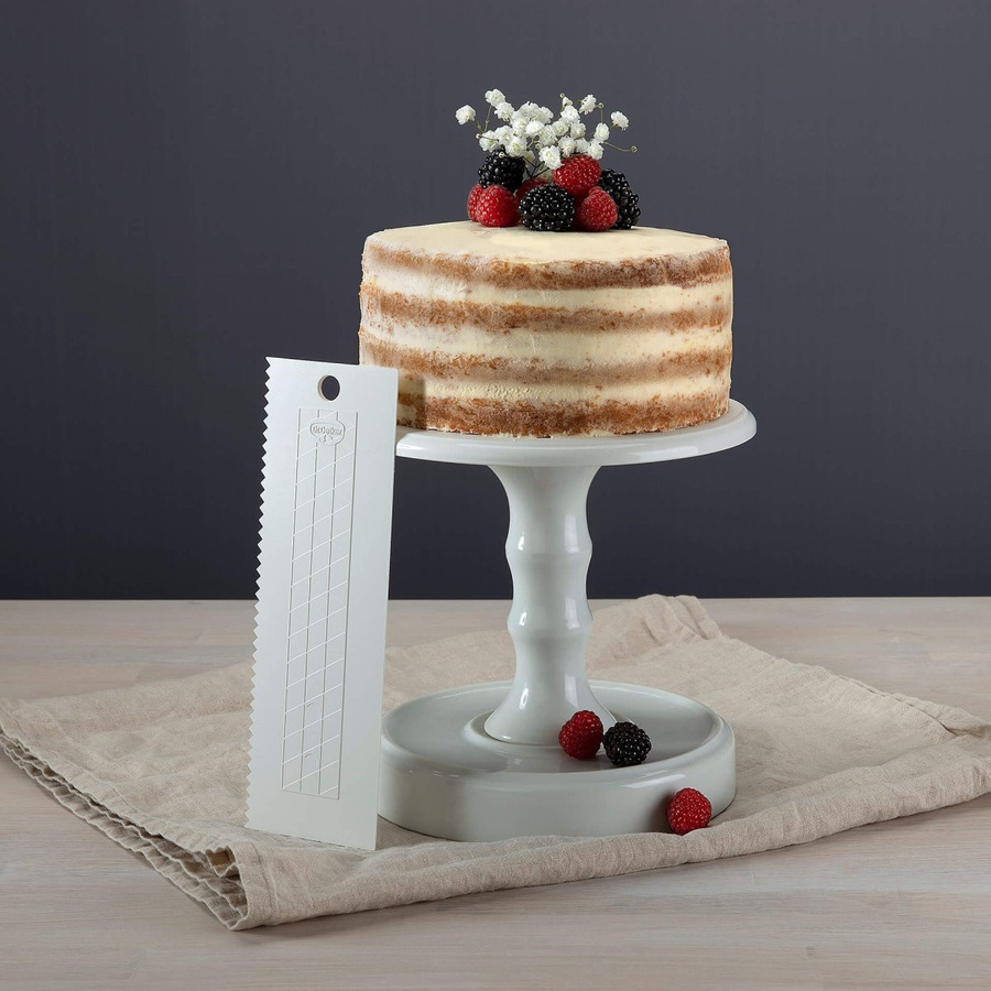 Dr. Oetker Tortenglätter Little Layer Cakes extra hoch in Weiß aus Kunststoff - Bild 2