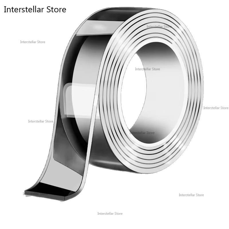 NUOYING Doppelseitiges Nano-Klebeband, transparent, wasserdicht und spurlos selbstklebend - Bild 5