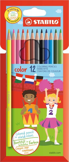 STABILO color Buntstifte Multicolor aus Holz für die Schule - Bild 1