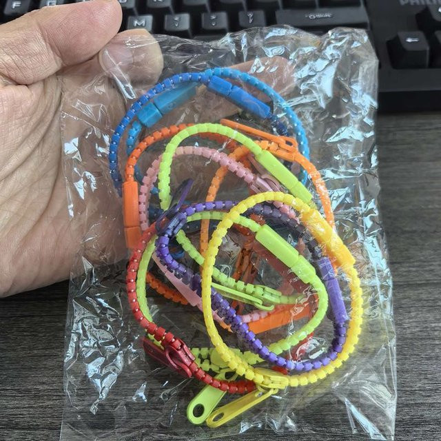 Fidget Reißverschluss Armband, Kinder, Jungen, Mädchen - Bild 1
