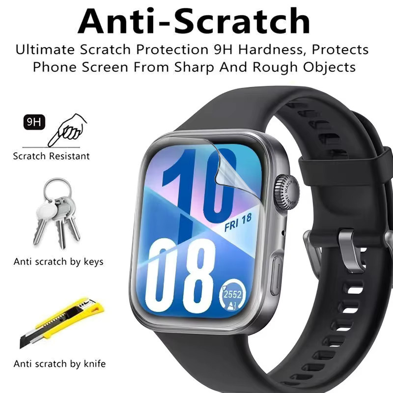 Huawei Displayschutzfolie Hydrogel, transparent, Unisex - Bild 4
