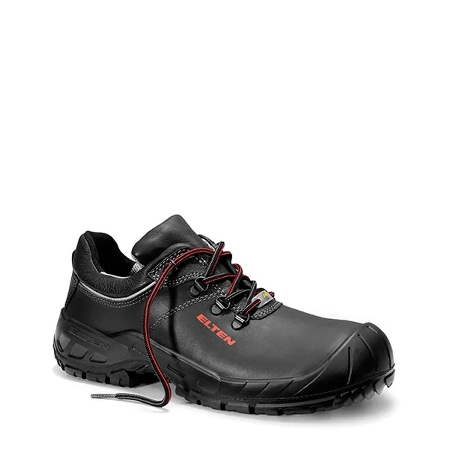 Elten Sicherheitshalbschuh Renzo Low ESD S3 aus Rindleder in Schwarz, Größe 45 - Bild 2