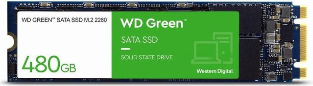 Western Digital WD Green SSD 480 GB intern M.2 2280 SATA 6Gb/s - Bild 1
