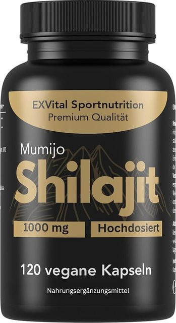 EXVital Mumijo Shilajit Kapseln, 120 Kapseln - Bild 1