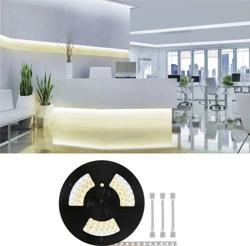 Paulmann LED-Streifen-Erweiterung 71041 mit Stecker, 24V, 20m, CCT Tunable White (Warmweiß bis Tageslichtweiß) - Bild 1