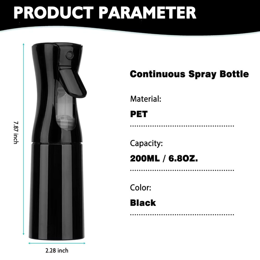 Marseilis Mar Sprühflasche, 200 ml, Schwarz, Unisex - Bild 2