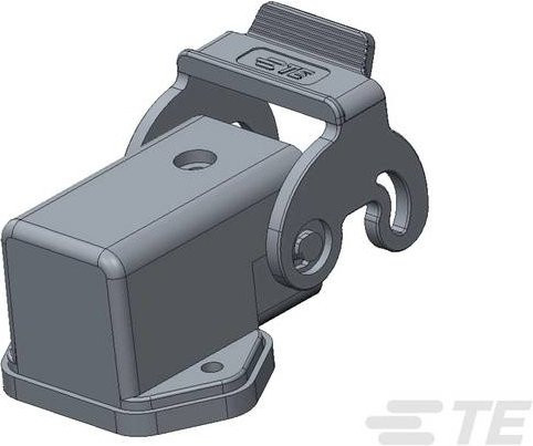 TE Connectivity Steckverbinder Box T1509031111-000 aus Aluminiumlegierung in Grau - Bild 1