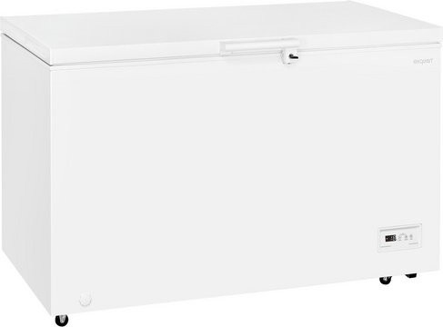 Exquisit Gefriertruhe GT400-HE-040E in Weiß, Volumen: 371 l, B/H/T: 130 x 85 x 70,5 cm - Bild 1