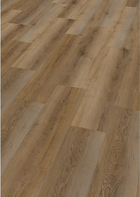 Check One Click-Vinylboden Wullen Eiche in Braun in Holzoptik im rustikalen Design - Bild 1