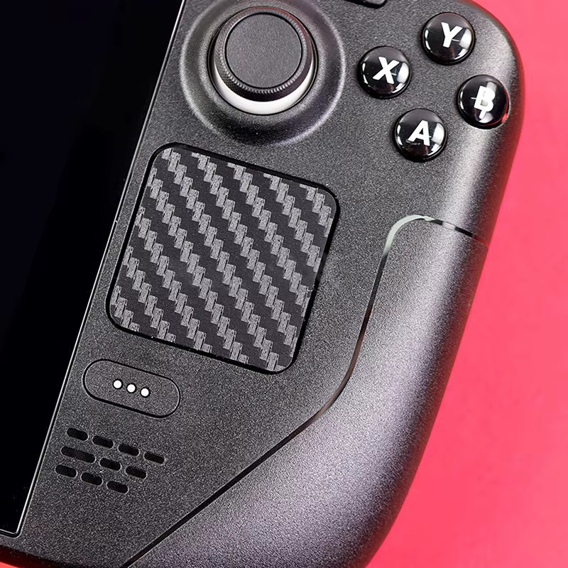 JETTING Touchpad Schutz Aufkleber für Steam Deck Spielkonsole in Schwarz - Bild 4