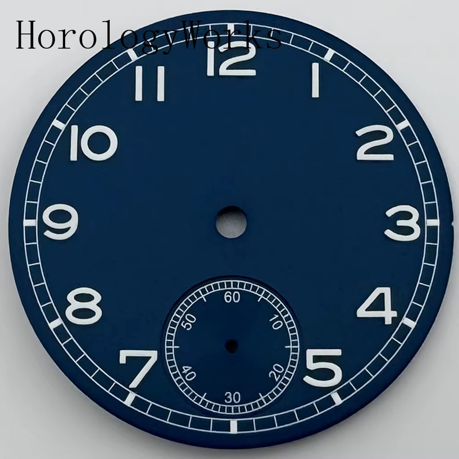 Neiton Zifferblatt, 37 mm, Weiß Schwarz Blau, Unisex - Bild 2