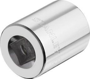 Stanley 6-Kant Stecknuss 24 mm mit 1/2 Zoll Antrieb in Silber - Bild 2