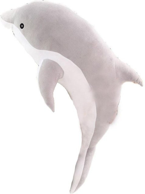 BC Pet Supplies Kawaii Delphin Plüsch Spielzeug, Grau - Bild 1